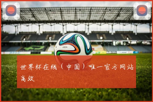世界杯在线（中国）唯一官方网站高效